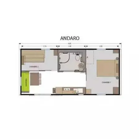 Mobilhome 4 Etoiles - Piscine - Eeaidg